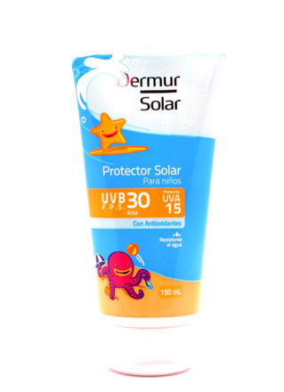 Imagen de Protector Solar Infantil Fps 30 Dermur 150 ml