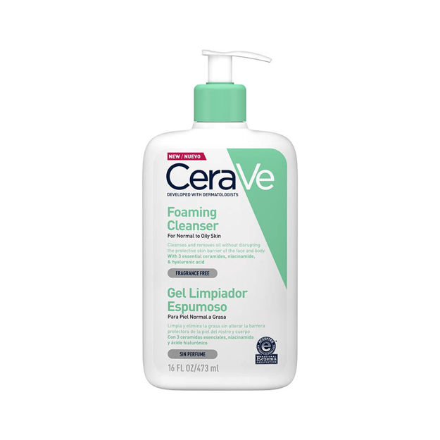 Imagen de Gel Limpiador Espumoso Cerave 473 ml