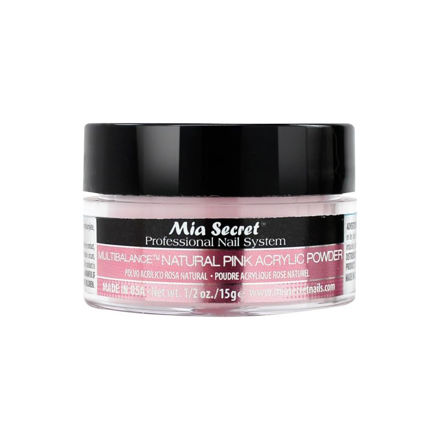 Imagen de Polvo Acrilico Rosa Mia Secret Multibalance 15 grs