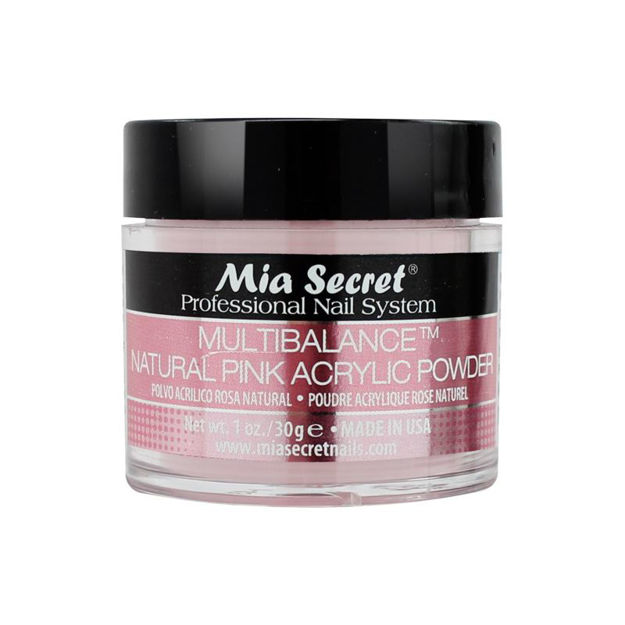 Imagen de Polvo Acrilico Rosa Mia Secret Multibalance 30 grs