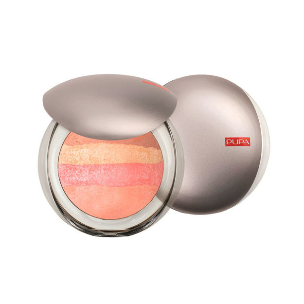 Imagen de Iluminador Pupa Luminys Baked All Over N°06 Coral Stripes