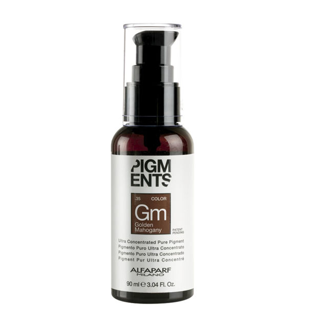 Imagen de Pigmento Puro Alfaparf Pigments 90 ml Golden Mahogany .35