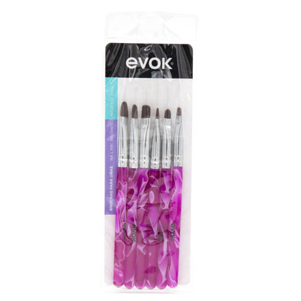 Imagen de Set de Pinceles para Uñas Evok LBQ6P