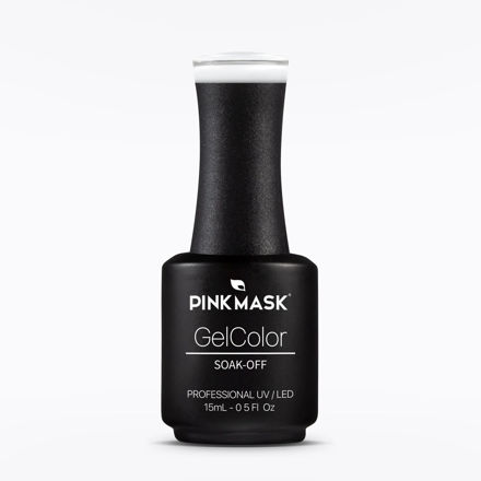 Imagen de Esmalte Semipermanente Pink Mask Gel Color White Tips