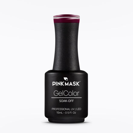Imagen de Esmalte Semipermanente Pink Mask Gel Color Cherry Red
