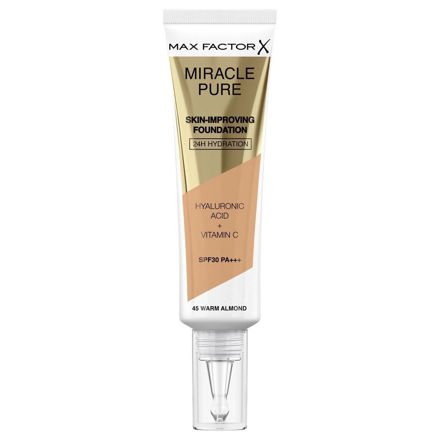 Imagen de Base Max Factor Miracle Pure N°45 Warm Almond