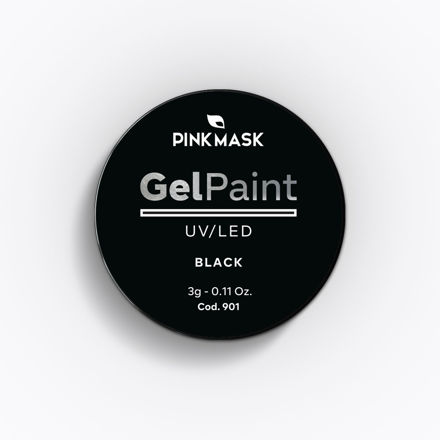 Imagen de Gel Paint Pink Mask Black