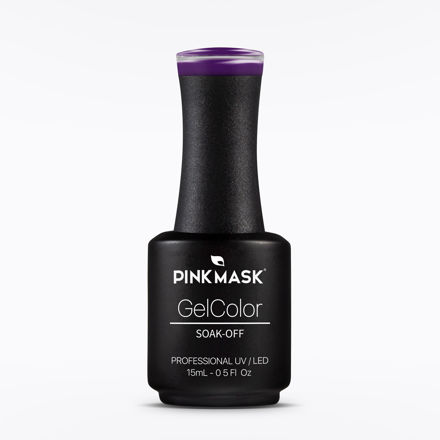 Imagen de Esmalte Semipermanente Pink Mask Gel Color Pourpre