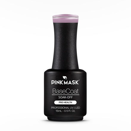 Imagen de Rubber Base Coat Pink Mask Misty Lilac