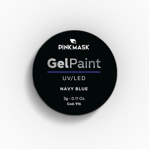 Imagen de Gel Paint Pink Mask Navy Blue