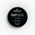 Imagen de Gel Paint Pink Mask Navy Blue