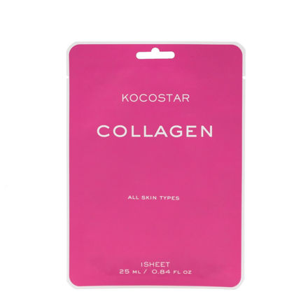 Imagen de Mascarilla Facial Hortensia Kocostar Collagen