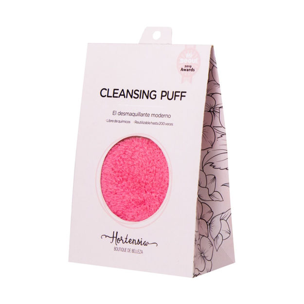 Imagen de Cleansing Puff Desmaquillante Dual Hortensia