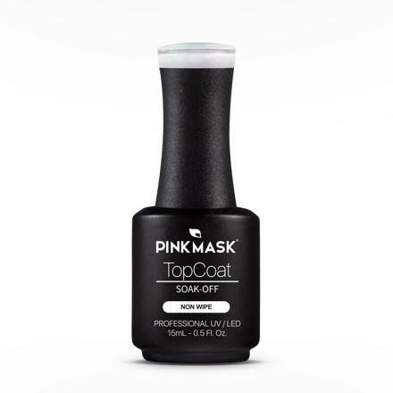 Imagen de Top Coat Matte Pink Mask Gel Color