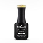 Imagen de Top Coat Gold Diamond Pink Mask Gel Color N°2
