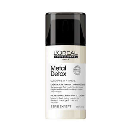 Imagen de Crema Leave In Alta Proteccion Metal Detox Loreal Pro 100 ml