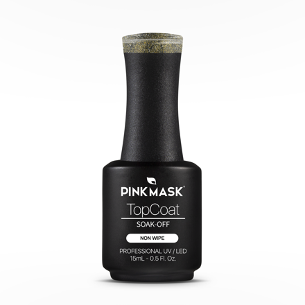 Imagen de Top Coat Cat Eye Pink Mask Gel Color N°01