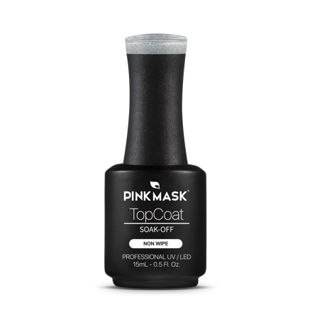 Imagen de Top Coat Pink Mask Gel Color Flash Effect