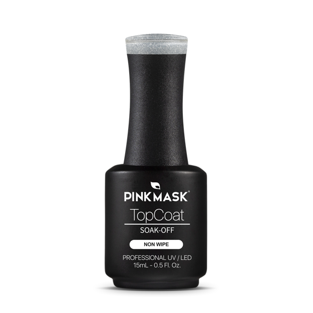 Imagen de Top Coat Pink Mask Gel Color Flash Effect