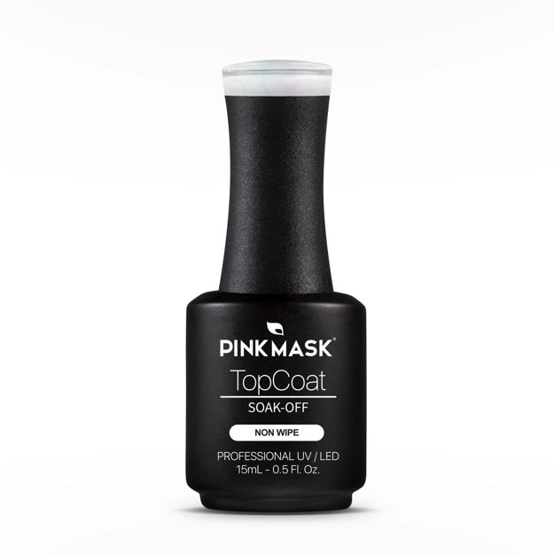 Imagen de Rubber Top Coat Pink Mask Gel Color