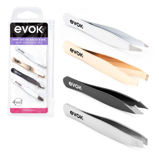Imagen de Mini Set de Pinzas para Cejas 4 unidades