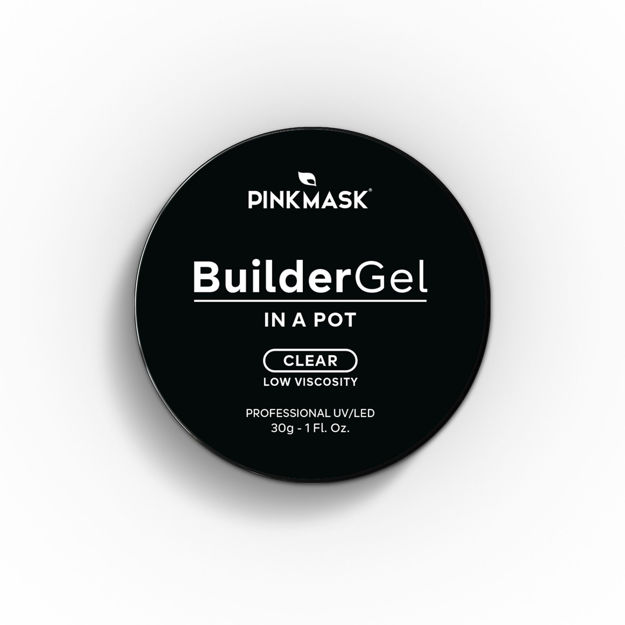 Imagen de Builder Gel in a Pot Pink Mask Clear 30 g