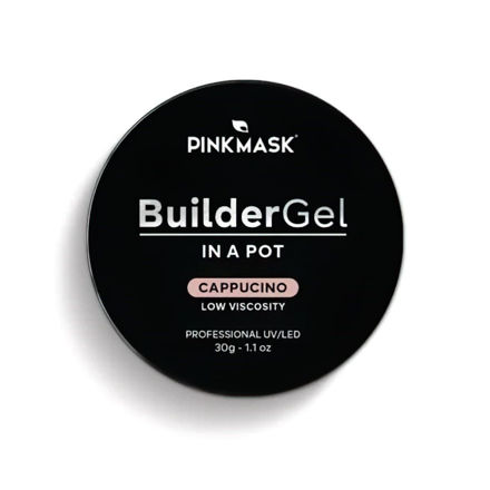 Imagen de Builder Gel in a Pot Pink Mask Capuccino 30 g