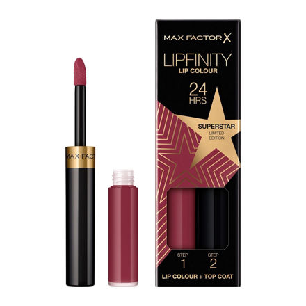 Imagen de Labial 2 en 1 Max Factor Lipfinity Rising Stars Nº86