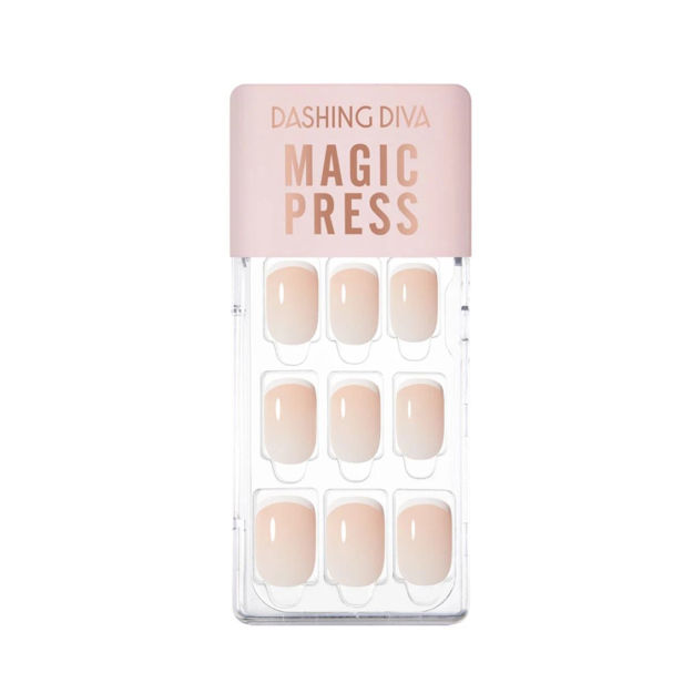 Imagen de Uñas en Gel Hortensia Dashing Diva White Thin French