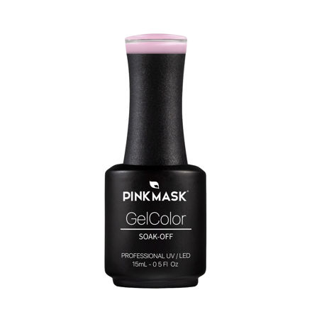 Imagen de Esmalte Semipermanente Pink Mask Gel Color Baby on a Budget
