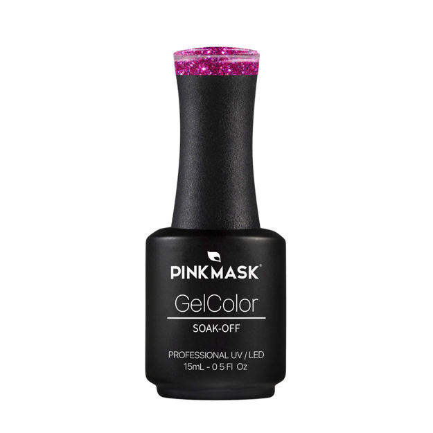 Imagen de Esmalte Semipermanente Pink Mask Gel Color Katy