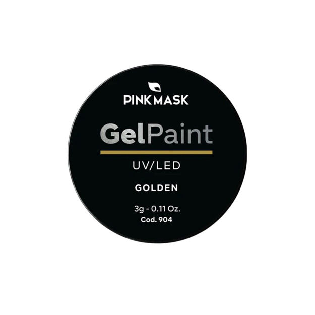 Imagen de Gel Paint Pink Mask Golden