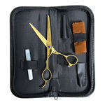 Imagen de Tijera Profesional para Zurdos Beauty Style 6  Dorada