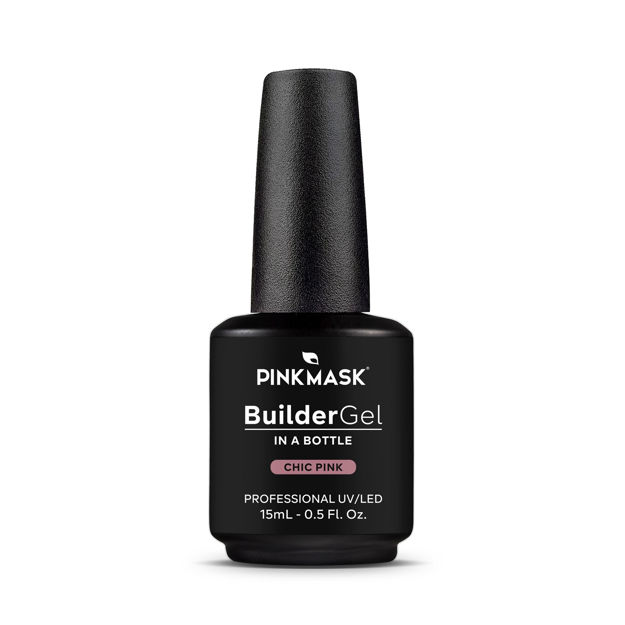 Imagen de Builder Gel in a Bottle Pink Mask Chic Pink