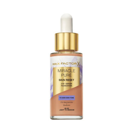 Imagen de Base Serum 2 en 1 Max Faxtor Miracle Pure Light to Medium