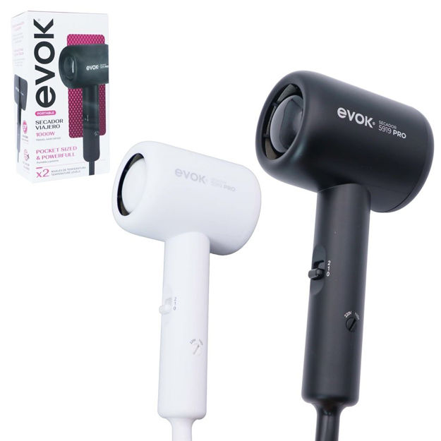 Imagen de Secador Viajero Evok Portable 1000w