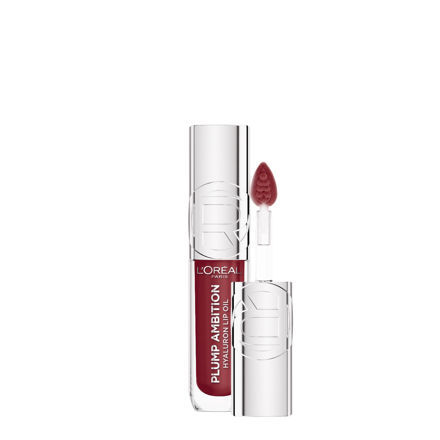 Imagen de Aceite Labial Loreal Plump Ambition N°490 Berry Jolie