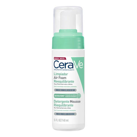 Imagen de Limpiador Air Foam Reequilibrante Cerave 148 ml