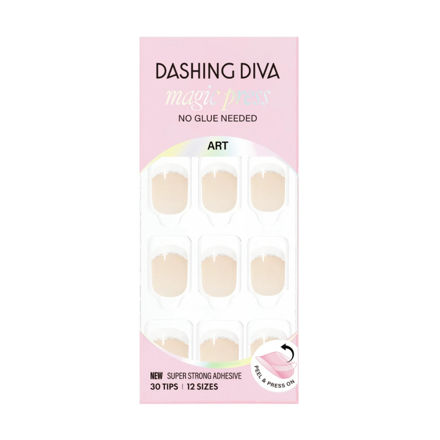 Imagen de Uñas en Gel Hortensia Dashing Diva Mini French