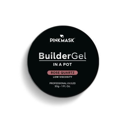 Imagen de Builder Gel in a Pot Pink Rose Quartz 30 g
