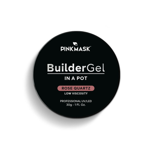 Imagen de Builder Gel in a Pot Pink Rose Quartz 30 g
