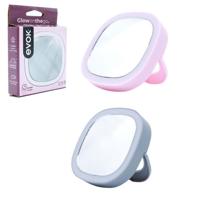 Imagen de Mini Espejo LED Portatil Evok