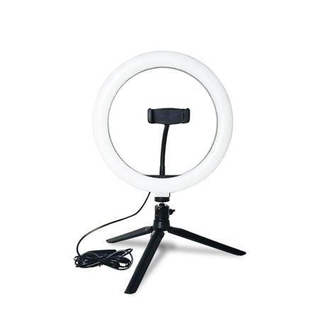 Imagen de Aro de Luz con Tripode de mesa Baiding