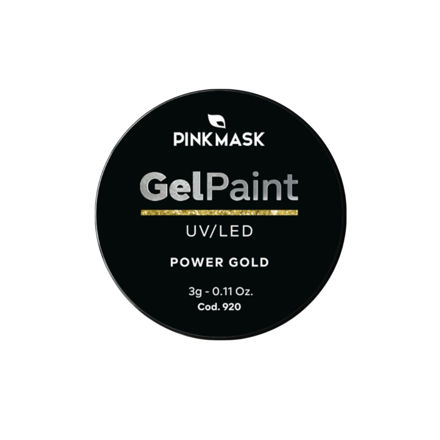 Imagen de Gel Paint Pink Mask Power Gold