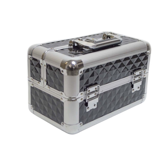 Imagen de Maletin Negro Chico Beauty Style 19x18x 31