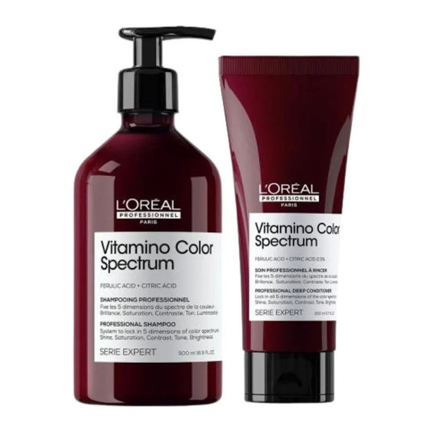 Imagen de Loreal Pro Vitamino Color Spectrum Shampoo + Acondicionador