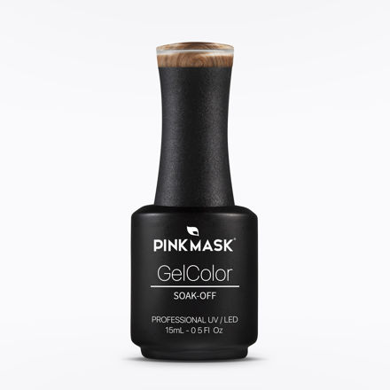 Imagen de Esmalte Semipermanente Pink Mask Gel Color Cat Eye 1