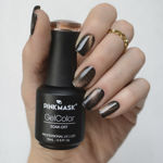 Imagen de Esmalte Semipermanente Pink Mask Gel Color Cat Eye 1
