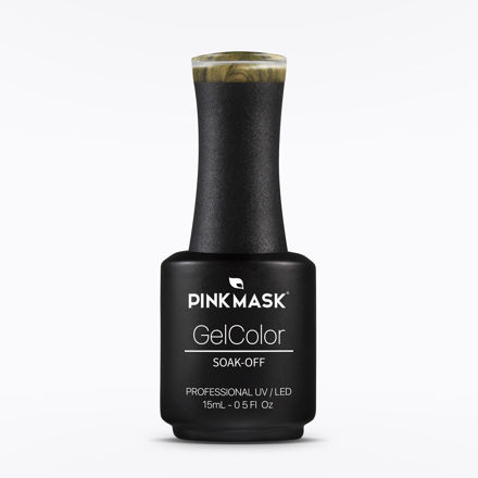 Imagen de Esmalte Semipermanente Pink Mask Gel Color Cat Eye 4
