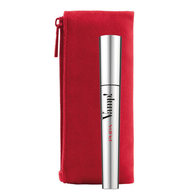 Imagen de Mascara de pestañas Pupa Mascara Vamp Negra + Mini Pouch